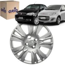 1 Calota Palio Essence 2014 ate 2016 Aro 13 Polegadas Parafuso Cubo Baixo Grid