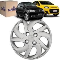 1 Calota Palio Fire 2014 ate 2016 Aro 14 Polegadas Parafuso Cubo Baixo Grid