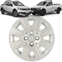 1 Calota Saveiro 2013 Aro 14 Polegadas Parafuso Cubo Alto Grid