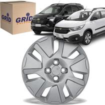 1 Calota Spin 2015 ate 2018 Aro 15 Polegadas Parafuso Cubo Padrão Grid