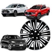 1 Calota Toro Tracker Tcross aro 16 Cubo Padrão 5 Furos