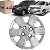 1 Calota Uno Way 2012 ate 2019 Aro 13 Polegadas Grid Parafuso Cubo Baixo