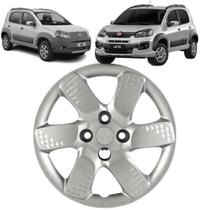 1 Calota Uno Way 2013 Aro 13 Polegadas Parafuso Cubo Baixo Grid