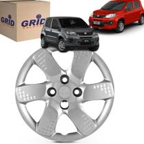 1 Calota Uno Way 2013 Aro 14 Polegadas Cubo Baixo Grid