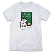 1 Camisa Flork Dia dos Professores Professora a Prova Está Fácil 1 Camisa Flork Dia dos Professores Professora a Prova Está Fácil