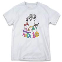 1 Camisa Flork Dia dos Professores Professora Nota 10 Personalizada 1 Camisa Flork Dia dos Professores Professora Nota 10 Personalizada