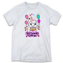 1 Camiseta Aniversário Flork Menina Festa Infantil Criança - W3Artestampa