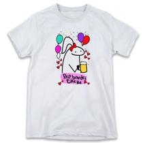 1 Camiseta Aniversário Flork Mulher Festa Adulto Comemoração