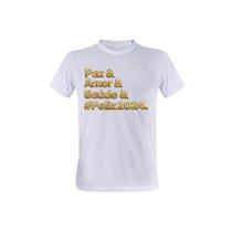 1 Camiseta Ano Novo Frases Paz Amor Saúde Feliz 2024