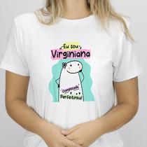 1 Camiseta Bonequinho Flork Meme Horóscopo Virginiana Signo Virgem Sugestão Presente Amiga Namorados Aniversário Camisa Divertida