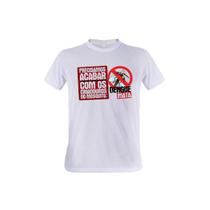 1 Camiseta Campanha Combate a Dengue Prevenção Doenças 1 Camiseta Campanha Combate a Dengue Prevenção Doenças