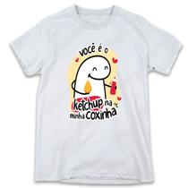 1 Camiseta Dia dos Namorados Flork VC é o Ketchup da minha Coxinha 1 Camiseta Dia dos Namorados Flork VC é o Ketchup da minha Coxinha