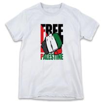 1 Camiseta Free Palestine Guerra Oriente Médio Israel Palestina - W3Artestampa