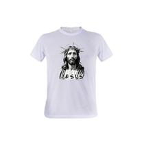 1 Camiseta Jesus Cristo Deus Santo Páscoa Igreja Coroa Espinho Personalizada - W3Artestampa