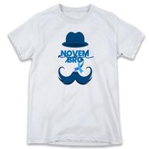 1 Camiseta Novembro Azul Combate Câncer Próstata Cartola 1 Camiseta Novembro Azul Combate Câncer Próstata Cartola