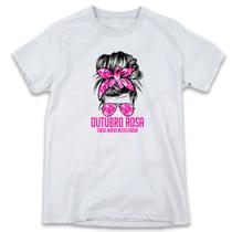 1 Camiseta Outubro Rosa Cabeça Juntos na Causa Contra Cancêr 1 Camiseta Outubro Rosa Cabeça Juntos na Causa Contra Cancêr