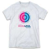 1 Camiseta Outubro Rosa Novembro Azul Prevenção Auto Estima