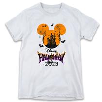 1 Camiseta Personalizada Halloween Viagem Disney Menino