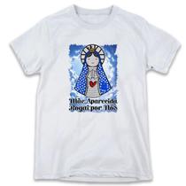 1 Camiseta Personalizada Nossa Senhora Aparecida Rogai Por Nós