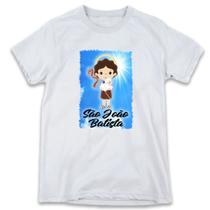 1 Camiseta São João Batista Bonequinho Cute Santo Religião 1 Camiseta São João Batista Bonequinho Cute Santo Religião