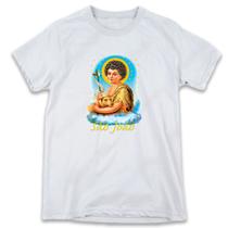 1 Camiseta São João Batista Menino Nuvens Santo Religião - W3artestampa
