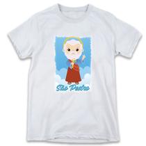 1 Camiseta São Pedro Santo Padroeiro das Chaves Cute
