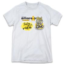 1 Camiseta Setembro Amarelo Prevenção ao Suicídio Todos Vida