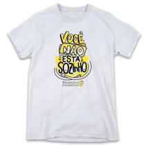 1 Camiseta Setembro Amarelo Prevenção Suicídio Você Não Está 1 Camiseta Setembro Amarelo Prevenção Suicídio Você Não Está