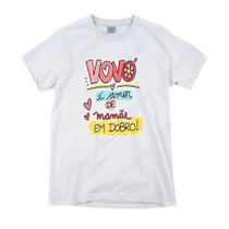 1 Camiseta Vovó é amor de Mãe em Dobro Presente dia das Mães e avós 1 Camiseta Vovó é amor de Mãe em Dobro Presente dia das Mães e avós