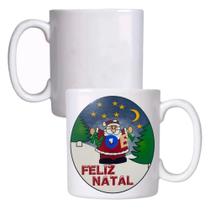 1 Caneca De 200ml De Porcelana De Natal Enfeite Natalino Presente - PicNic