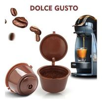 1 capsula reutilizavel de cafe dolce gusto