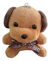 1 Chaveiro De Pelúcia Ursinho De Gravata Cores Sortidas