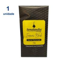 1 Cheirinho Ferrar Black Gaveta Armário Guarda Roupa Perfumado Cheiroso Sachê Senalândia - Envio Já