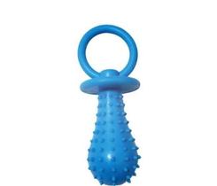 1 Chupeta G Mordedor De Borracha 13.5cm Brinquedo pet(vai cor aleatória)