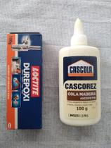 1 cola madeira e 1 durepox 1 cola madeira e 1 durepox