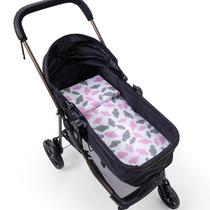 1 Colchonete e Travesseiro para Carrinho de Bebê Conforto e Estilo para Passeios