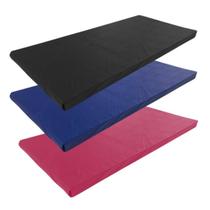 1 Colchonete Grande Para Exercícios - Resistente e Confortável Grande 120cm x 60cm x 4cm - Cores Exclusivas AZUL