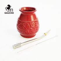 1 Conjunto 250ML Cerâmica Gaúcho Erva-Mate Calabash Kits Kits - generic