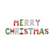 1 conjunto de 14 peças de balões de feliz Natal banner decorações de festa de Natal