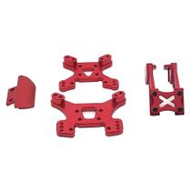 1 conjunto de metal amortecedor para-choques compatível com wltoys,