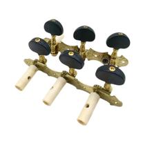 1 Conjunto de Tarraxas de Afinação 3L3R para Violão Clássico, Peças e Acessórios para Guitarra 1 Conjunto de Tarraxas de Afinação 3L3R para Violão Clássico, Peças e Acessórios para Guitarra