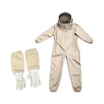 1 conjunto profissional ventilado de corpo inteiro apicultura abelha mantendo terno com luvas