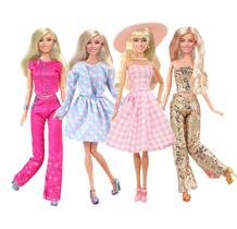 1 Conjunto Roupa Vestido Barbie O Filme + 2 pares de sapatos