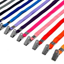 1 Cordão para Crachá p/Bilhete Único Cartão Transporte Ônibus Metrô -Diversas Cores á Pronta Entrega