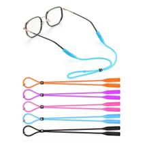 1 Cordinha Silicone Óculos Cordão Moda Corrente estrabismo armação criança correntinha infantil adulto segura grau colo
