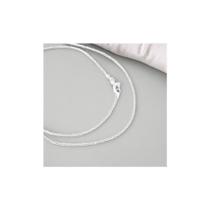 1 Corrente Prata 925 Colar Malha Pipoca Elegante Presente Mulher Feminino