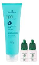 1 Creme Spa pra os Pés e 2 Óleo para Unhas Trata e Fortalece