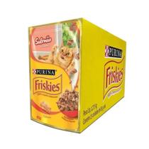 1 Cx Friskies Ao Molho Para Gato 15 Uni - Purina