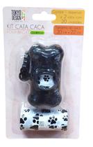 1 Dispenser C/ 2 Rolos Pata C/ 40 Saquinhos Cata Coco Pet