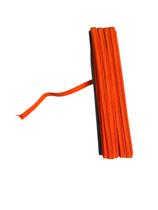 1 Elástico cor Laranja chato Nº12 (7mm) de 10m p/ costura